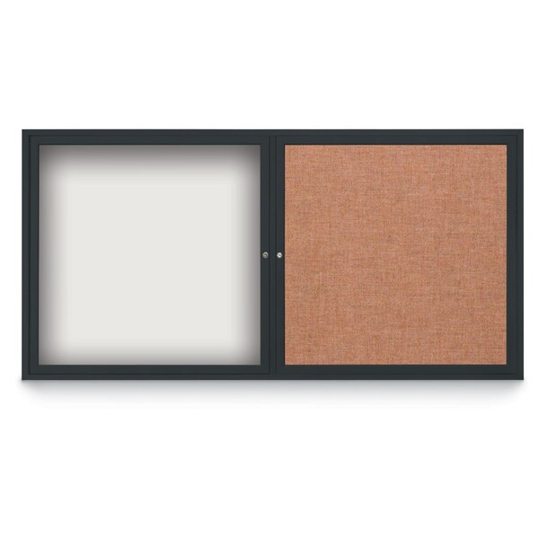 Corkboard, 72"x36", Amethyst/Satin